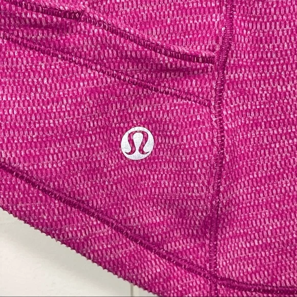 Lululemon Athletica Pink Base Runner Half Zip Pull - Picture 7 of 13